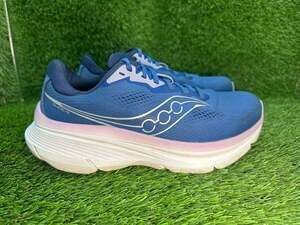 Saucony Guide 19 S11059-132 Athletic Sneaker Women 8.5W Blue Mesh Sports Running